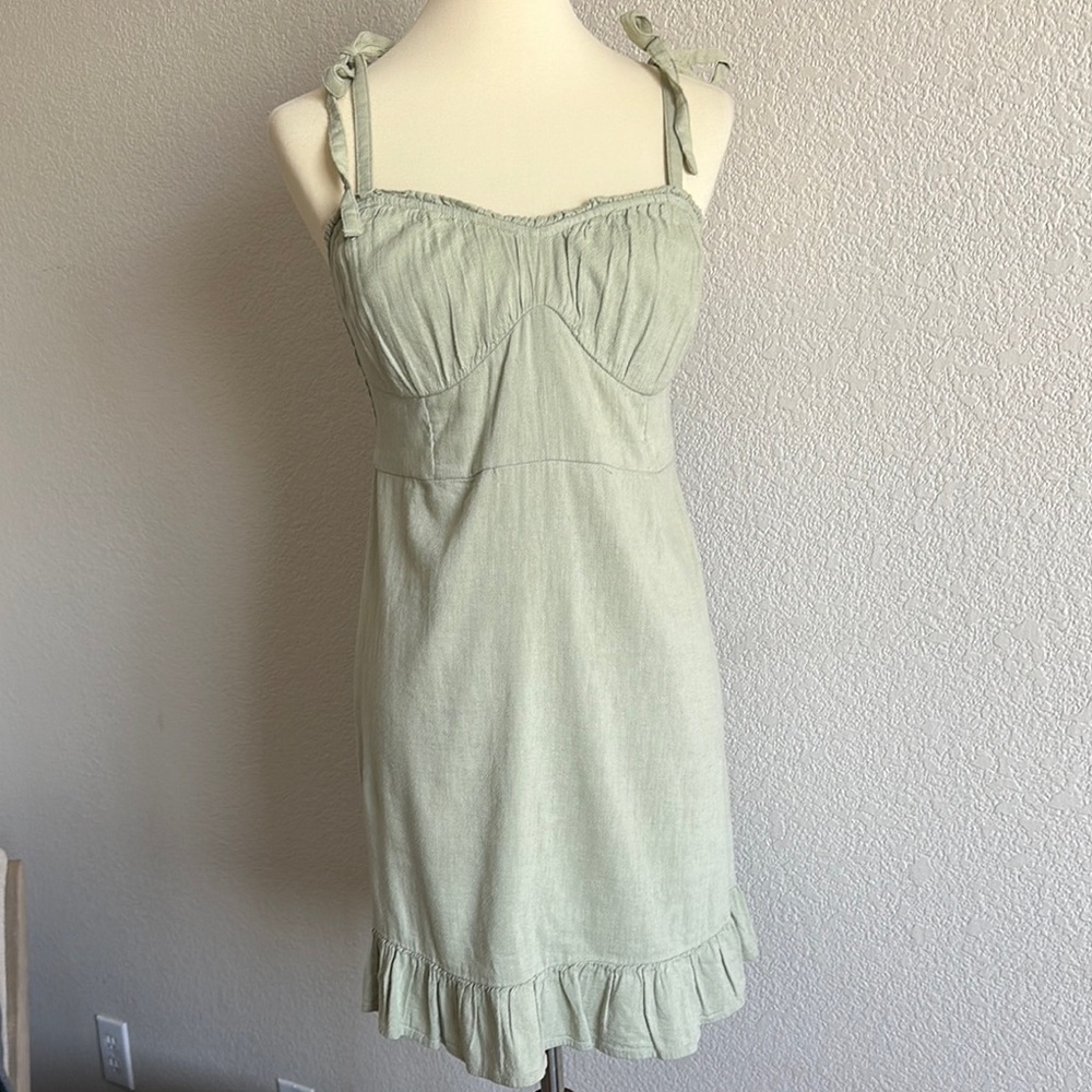 Hollister Women’s Green Summer Dress Size Large